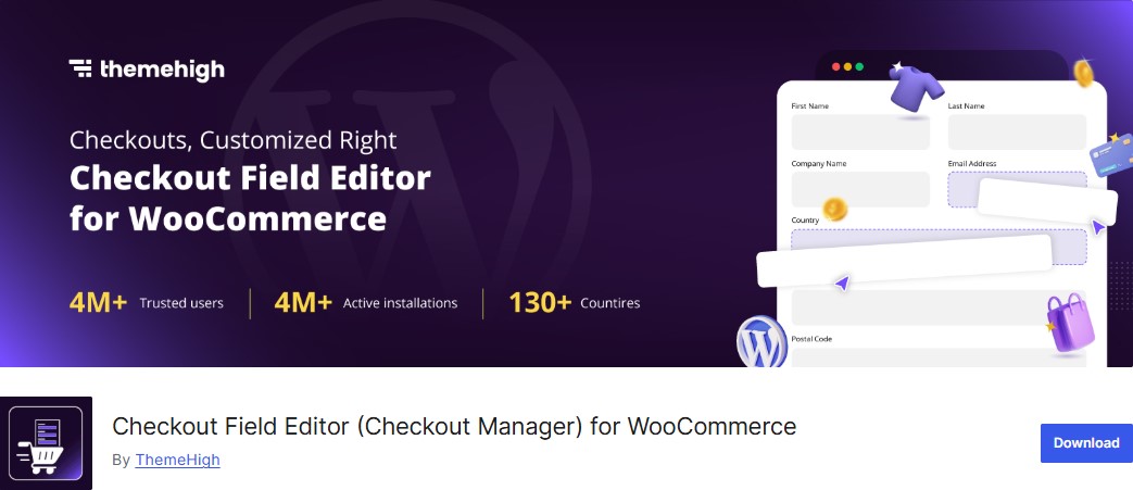 Checkout Field Editor for WooCommerce
