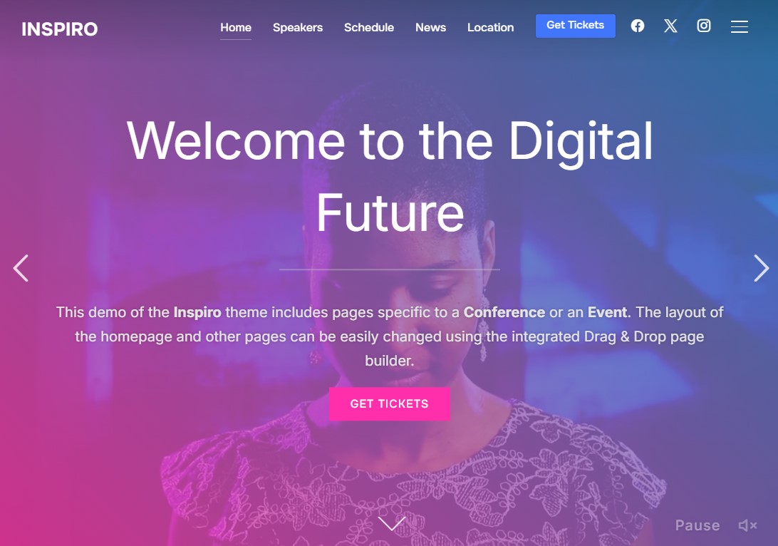 Inspiro WordPress Theme