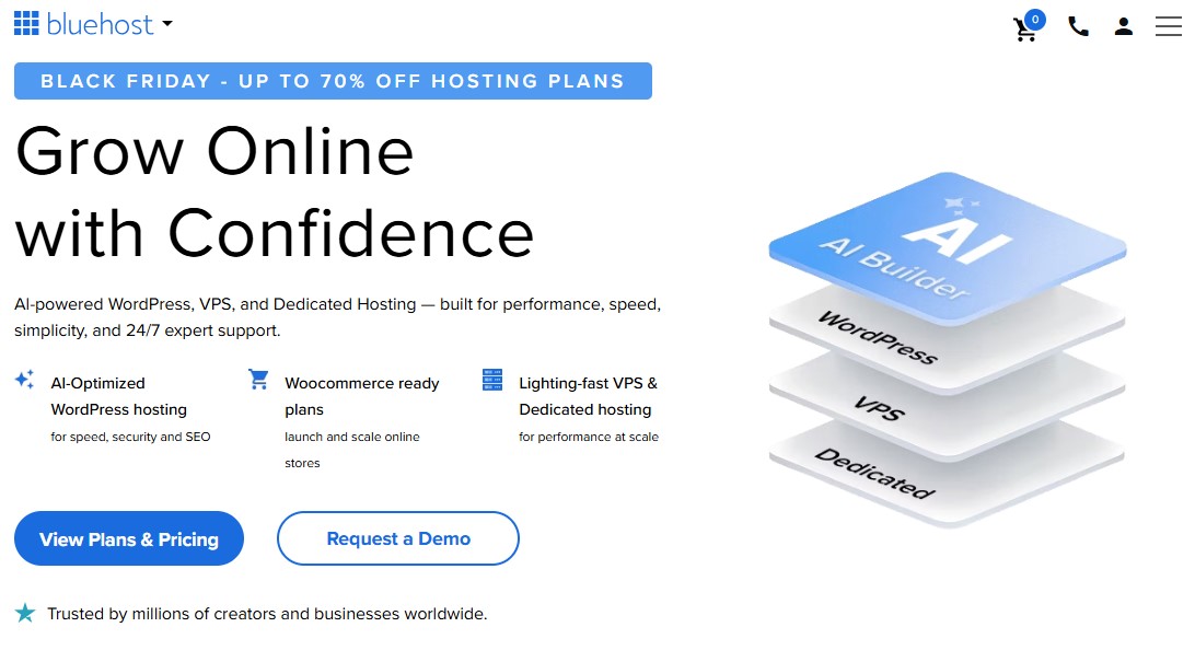 Bluehost Black Friday Deals