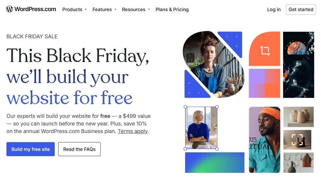 WordPress.com Black Friday Pricing