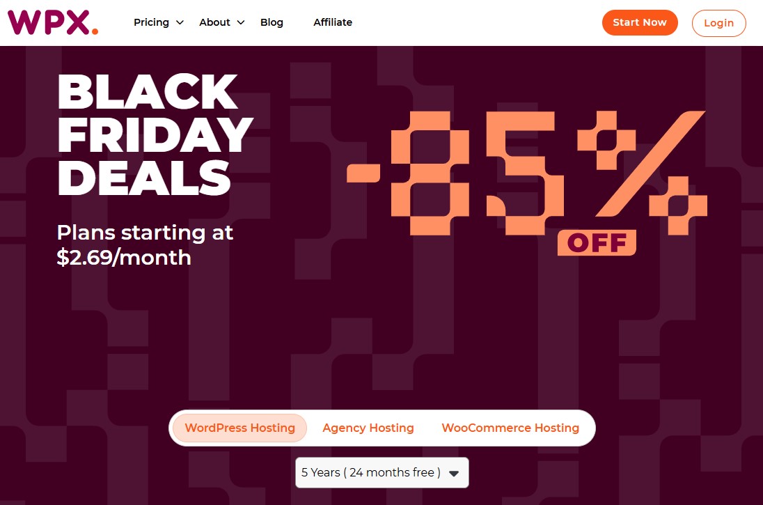 WPX Hosting Black Friday Deals class=