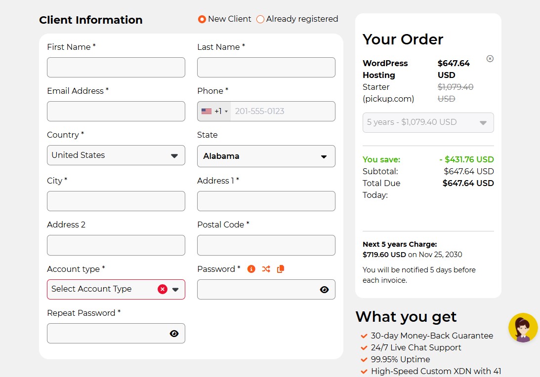 Enter Details and Make Payment