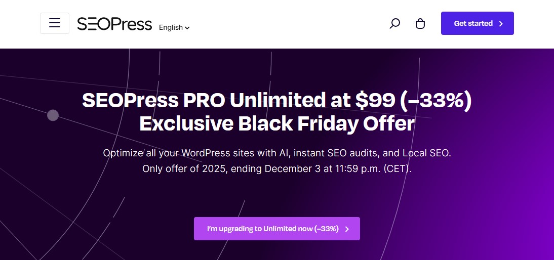 SEOPress Black Friday Offer