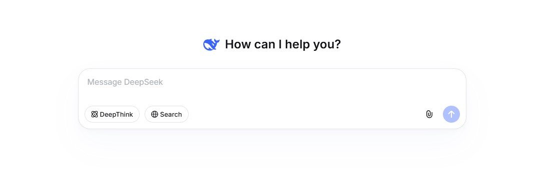 DeepSeek Homepage