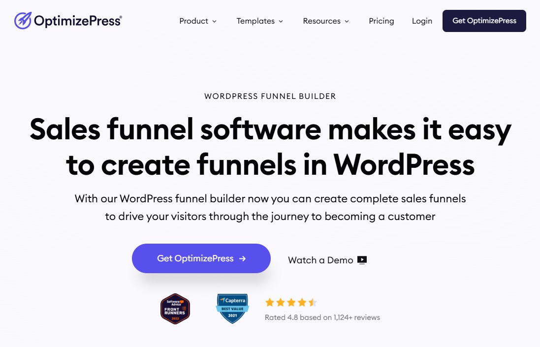 OptimizePress - WordPress Funnel Builder