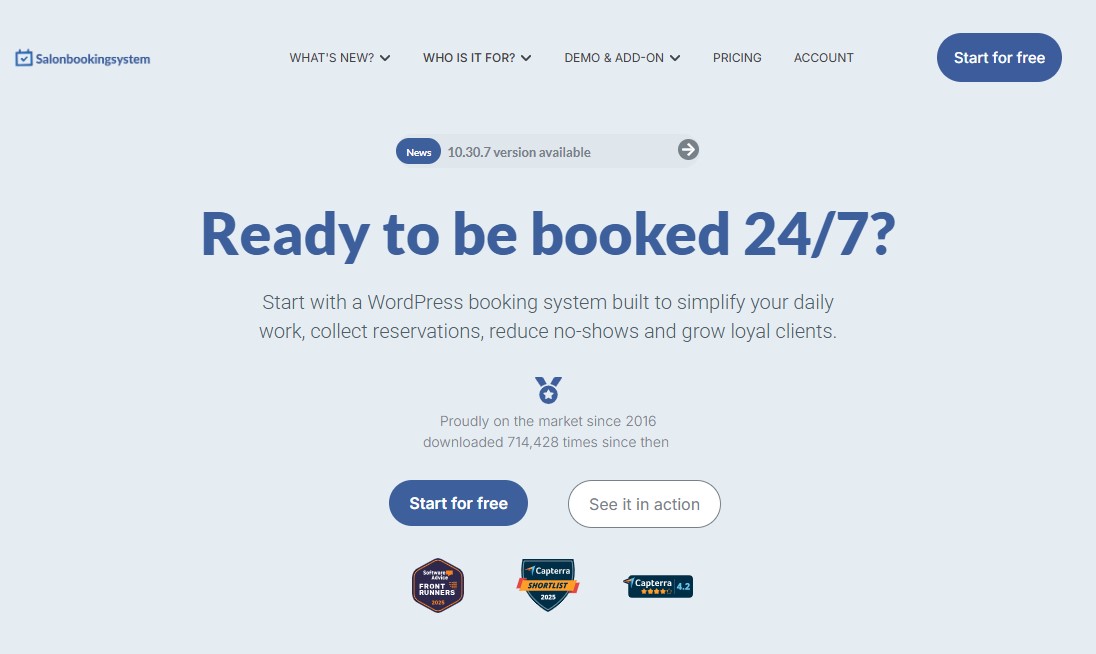 Salon Booking System