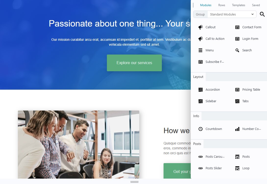 Beaver Builder Modules