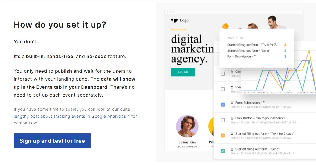 Landingi EventTracker