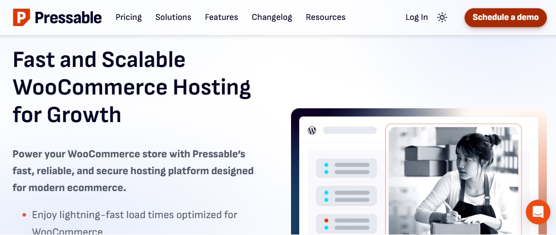 Pressable – Premium Managed WooCommerce Hosting