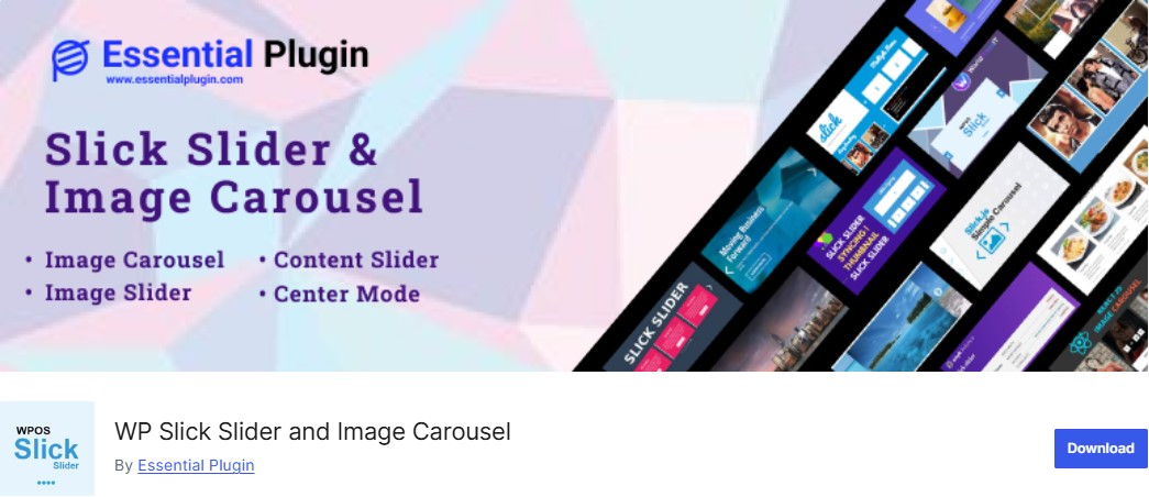 WP Slick Slider and Image Carousel Plugin
