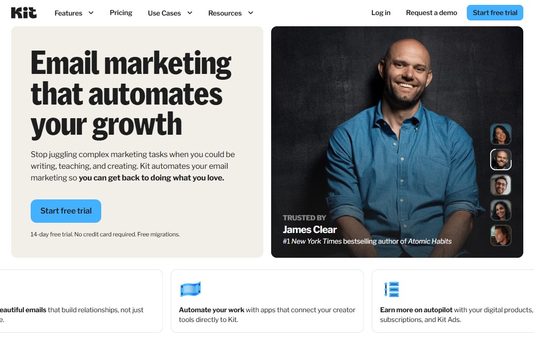 Kit - Email Marketing Platform