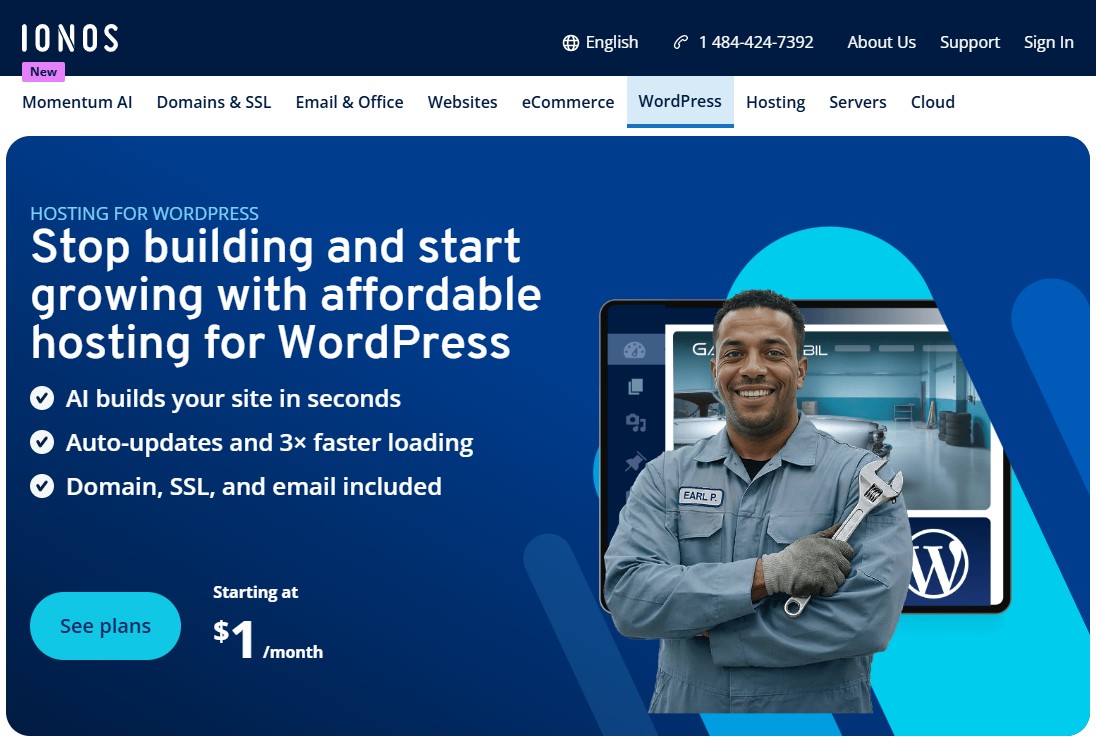 IONOS- Hosting Provider