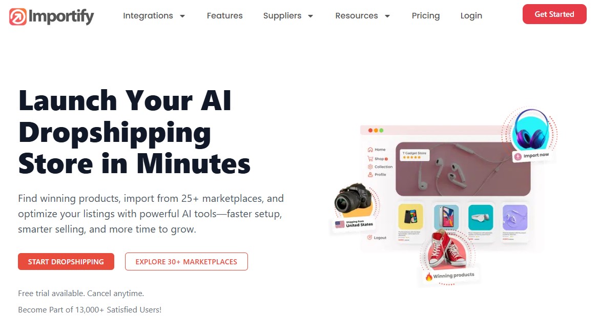 Importify – AI Dropshipping for WooCommerce