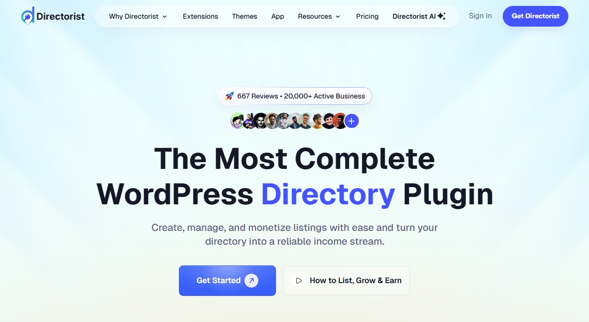 Directorist - Best WordPress Directory Plugin with AI