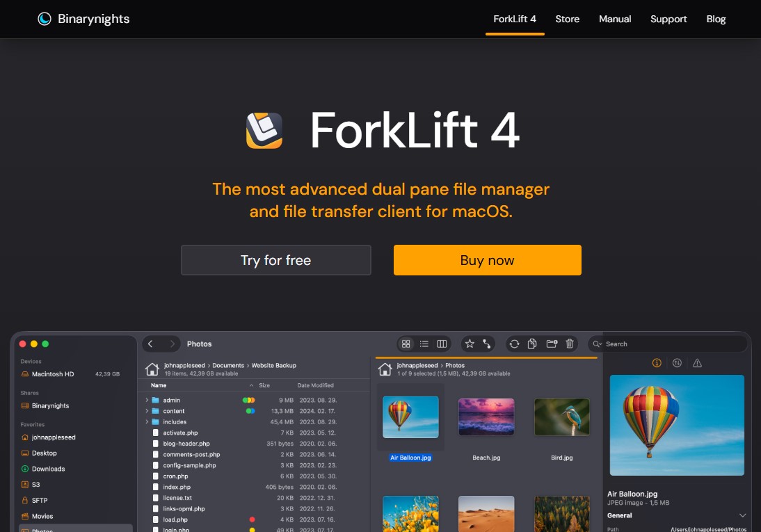 ForkLift 4 — Best FTP Client and File Manager for Mac